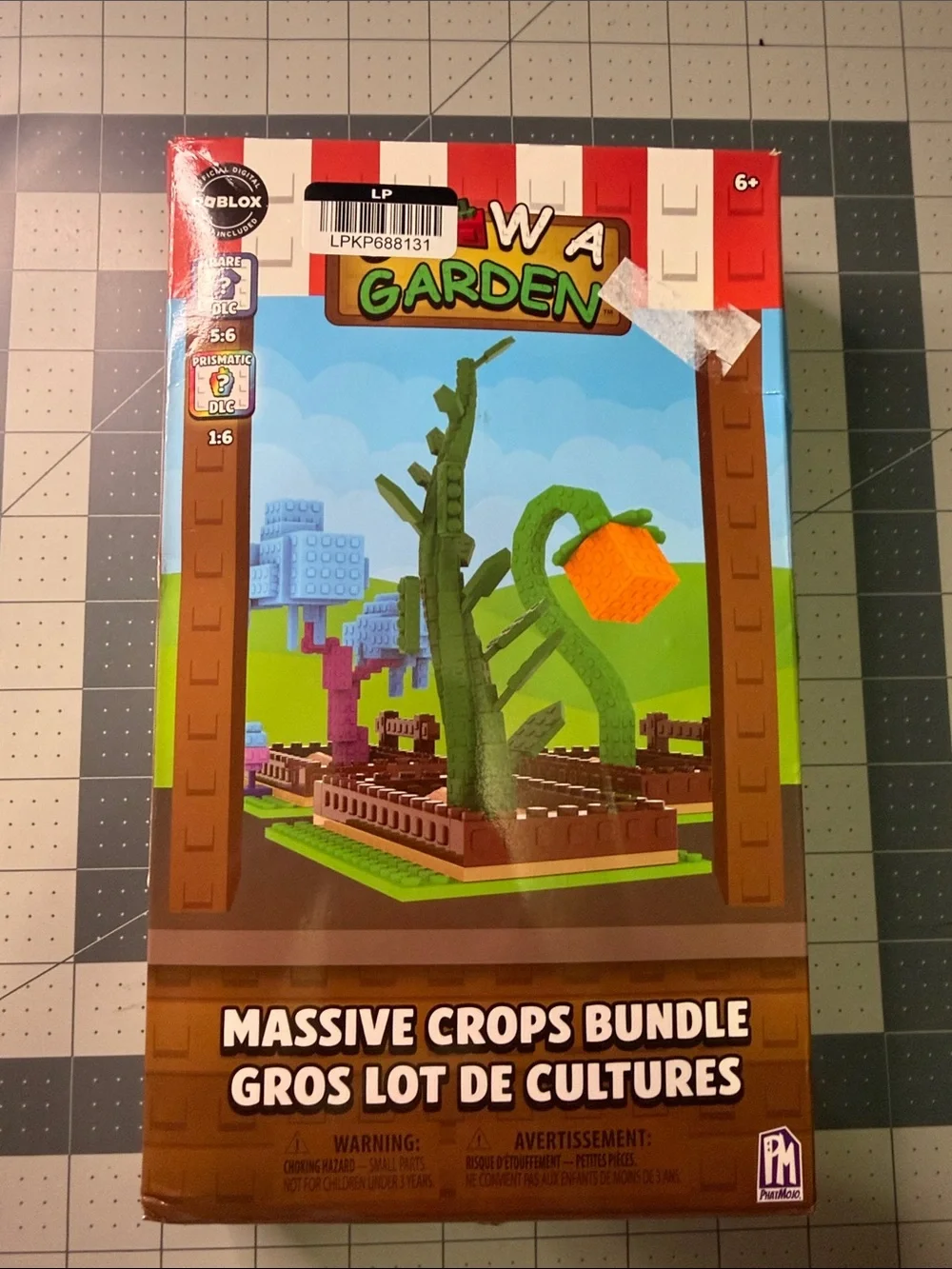 Massive Crops Bundle Reptile Habitat Accessory - Green/Orange